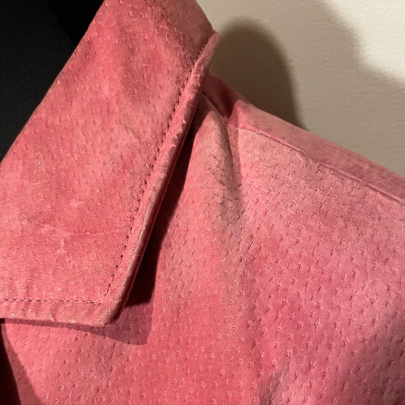 HYPO ACTIVE PINK LEATHER JACKET. - Picture 4 of 9